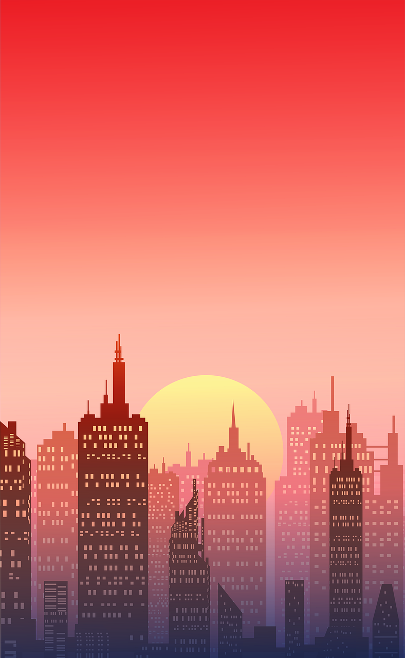 city, skyline, sunset-4832511.jpg